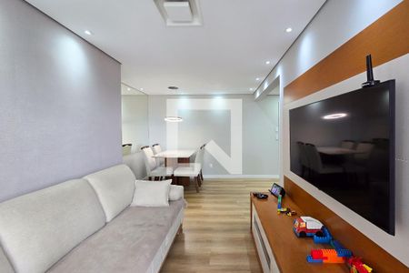 Sala de apartamento à venda com 2 quartos, 55m² em Jardim Independencia, São Bernardo do Campo