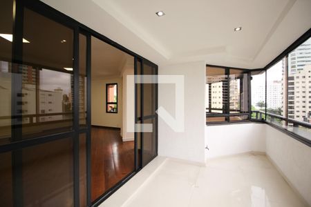 Varanda da Sala de apartamento à venda com 4 quartos, 227m² em Planalto Paulista, São Paulo