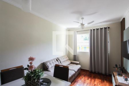 Sala de apartamento à venda com 2 quartos, 57m² em Rio Branco, Belo Horizonte