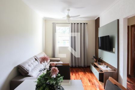 Sala de apartamento à venda com 2 quartos, 57m² em Rio Branco, Belo Horizonte
