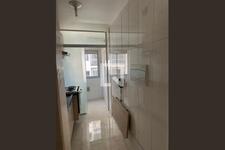 Cozinha de apartamento à venda com 2 quartos, 45m² em Vila Homero Thon, Santo André