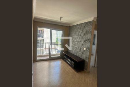 Sala de apartamento à venda com 2 quartos, 45m² em Vila Homero Thon, Santo André