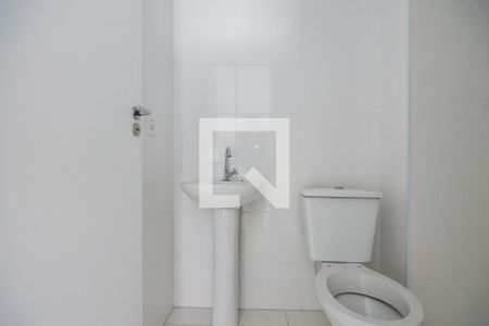 Banheiro da Suíte de apartamento à venda com 1 quarto, 24m² em Paraíso do Morumbi, São Paulo