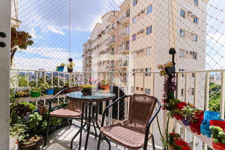 Varanda da Sala de apartamento à venda com 3 quartos, 67m² em Engenho de Dentro, Rio de Janeiro