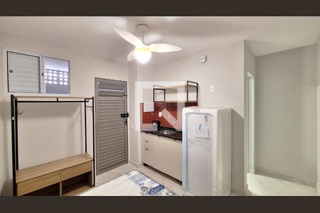 Sala/Quarto/Cozinha de apartamento para alugar com 1 quarto, 16m² em Barra Funda, São Paulo