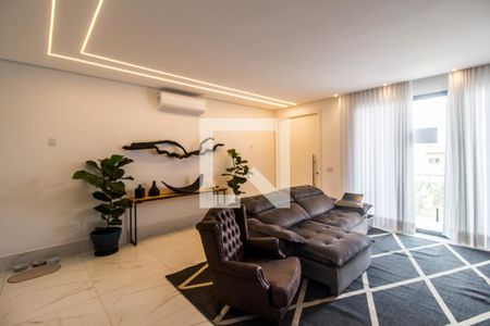 Sala  de casa de condomínio à venda com 4 quartos, 280m² em Residencial Burle Marx, Santana de Parnaíba