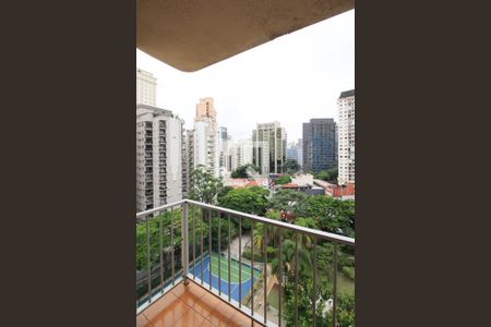 Varanda de apartamento para alugar com 1 quarto, 55m² em Vila Olímpia, São Paulo