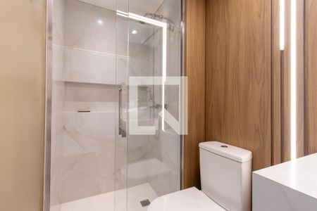 Banheiro Social de apartamento para alugar com 2 quartos, 67m² em Capão Raso, Curitiba