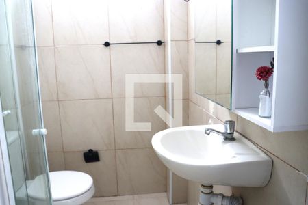 Banheiro de kitnet/studio à venda com 1 quarto, 26m² em Bela Vista, São Paulo