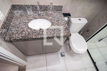 Banheiro de apartamento para alugar com 2 quartos, 37m² em Bela Vista, São Paulo