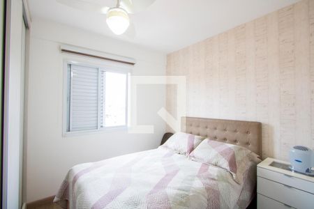 Quarto 1 - Suíte de apartamento à venda com 2 quartos, 72m² em Vila Príncipe de Gales, Santo André