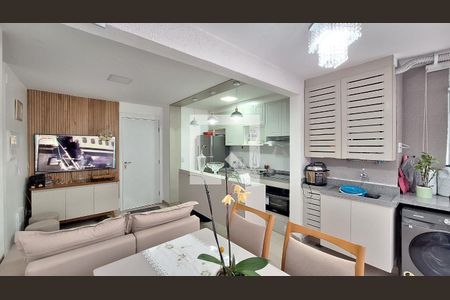 Sala/Cozinha/Área de serviço de apartamento à venda com 2 quartos, 42m² em Barra Funda, São Paulo