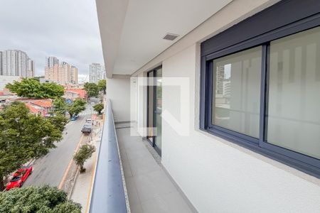 Varanda da Sala de apartamento à venda com 2 quartos, 60m² em Ipiranga, São Paulo