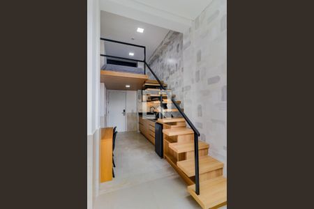 Sala/Cozinha de apartamento à venda com 2 quartos, 46m² em Jardim das Acacias, São Paulo