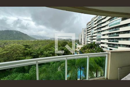 Varanda de apartamento para alugar com 2 quartos, 93m² em Barra da Tijuca, Rio de Janeiro