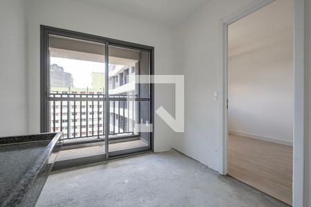 Sala/Cozinha de apartamento à venda com 1 quarto, 23m² em Pinheiros, São Paulo