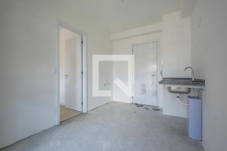 Sala/Cozinha de apartamento à venda com 1 quarto, 23m² em Pinheiros, São Paulo