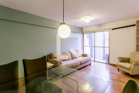 Sala de apartamento para alugar com 1 quarto, 61m² em Vila Olímpia, São Paulo