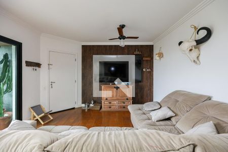 Sala de apartamento à venda com 3 quartos, 125m² em Vila Suzana, São Paulo