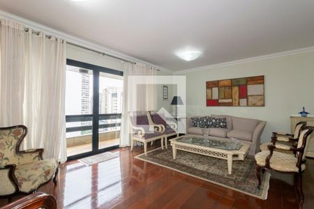 Sala de apartamento à venda com 4 quartos, 220m² em Moema, São Paulo