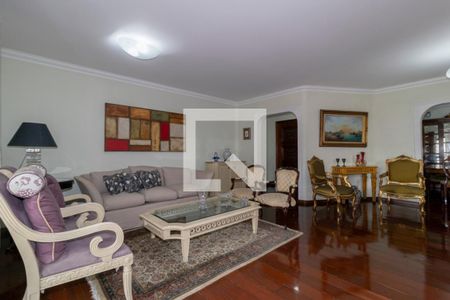 Sala de apartamento à venda com 4 quartos, 220m² em Moema, São Paulo