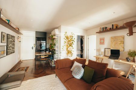 Sala de apartamento para alugar com 1 quarto, 58m² em Pinheiros, São Paulo