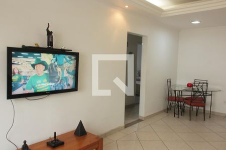 Sala de apartamento para alugar com 3 quartos, 105m² em Boqueirão, Santos