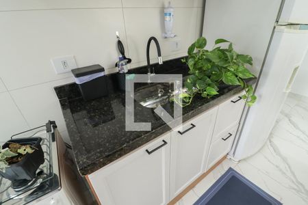 Sala/Cozinha/Área de Serviço de apartamento para alugar com 1 quarto, 38m² em Parque Peruche, São Paulo