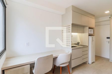 Studio de kitnet/studio para alugar com 1 quarto, 27m² em Santo Amaro, São Paulo