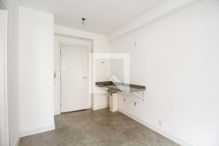 Sala e Cozinha de apartamento para alugar com 1 quarto, 34m² em Cerqueira César, São Paulo