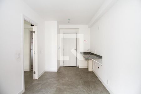 Sala e Cozinha de apartamento para alugar com 1 quarto, 34m² em Cerqueira César, São Paulo