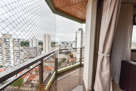 Varanda da sala de apartamento à venda com 4 quartos, 174m² em Ipiranga, São Paulo