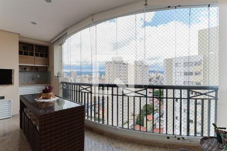 Varanda gourmet de apartamento à venda com 3 quartos, 140m² em Santa Teresinha, São Paulo