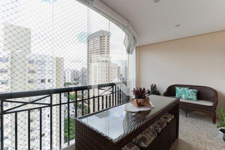 Varanda gourmet de apartamento à venda com 3 quartos, 140m² em Santa Teresinha, São Paulo