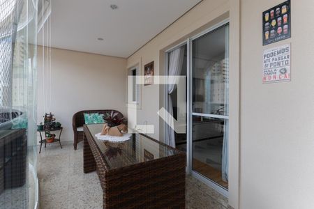 Varanda gourmet de apartamento à venda com 3 quartos, 140m² em Santa Teresinha, São Paulo