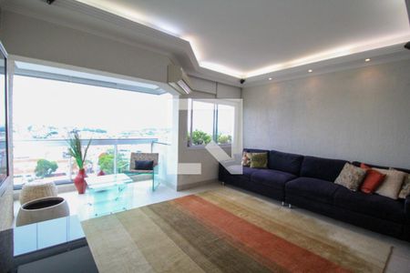 Sala de apartamento à venda com 3 quartos, 128m² em Santa Paula, São Caetano do Sul