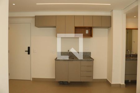 Sala e Cozinha Integrada de apartamento para alugar com 1 quarto, 38m² em Pompeia, São Paulo