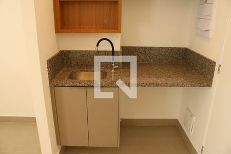 Sala e Cozinha Integrada de apartamento para alugar com 1 quarto, 38m² em Pompeia, São Paulo