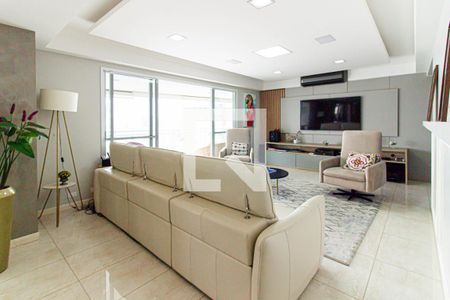 Sala de apartamento à venda com 4 quartos, 186m² em Vila Romana, São Paulo