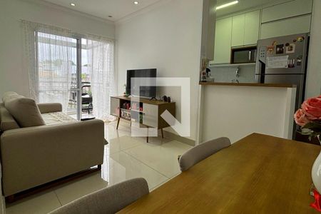 Sala de apartamento à venda com 2 quartos, 55m² em Jardim Independencia, São Bernardo do Campo