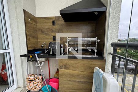 Varanda da Sala de apartamento para alugar com 2 quartos, 55m² em Jardim Independencia, São Bernardo do Campo