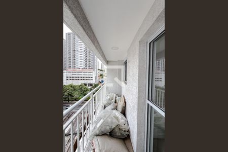 Varanda da Sala de apartamento à venda com 2 quartos, 42m² em Vila Mariana, São Paulo