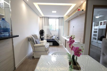 Sala de apartamento para alugar com 2 quartos, 53m² em Utinga, Santo André