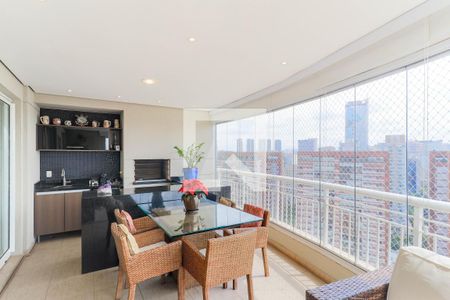 Varanda Gourmet de apartamento à venda com 2 quartos, 135m² em Vila Cruzeiro, São Paulo