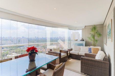 Varanda Gourmet de apartamento à venda com 2 quartos, 135m² em Vila Cruzeiro, São Paulo