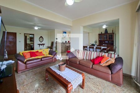 Sala de apartamento para alugar com 4 quartos, 328m² em Vila Tupi, Praia Grande