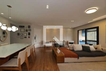 Sala de apartamento à venda com 3 quartos, 120m² em Jardim, Santo André