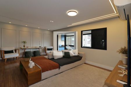 Sala de apartamento à venda com 3 quartos, 120m² em Jardim, Santo André