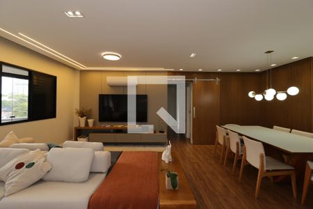 Sala de apartamento à venda com 3 quartos, 120m² em Jardim, Santo André