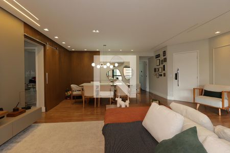 Sala de apartamento à venda com 3 quartos, 120m² em Jardim, Santo André